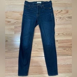 Madewell High Rise Skinny Size 27